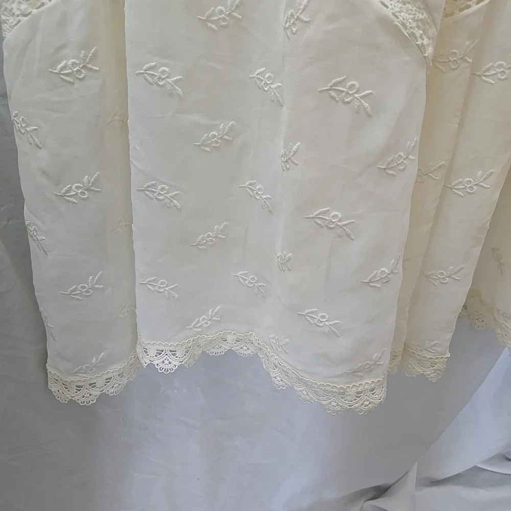 Overall Boho Cream Maxi Dress - Picture 7 of 16